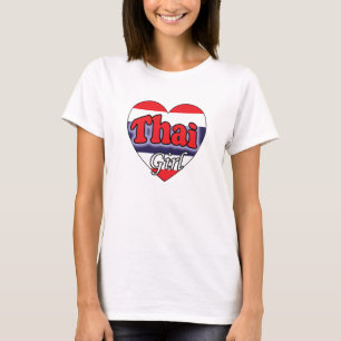 Thailändisches Mädchen T-Shirt
