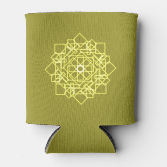 thailändisches quadratisches Muster des modernen G Dosenkühler (Vorderseite)