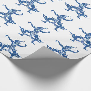 Thailändisches Tänzer ⚠ Thailand-Zeichen ⚠ Geschenkpapier