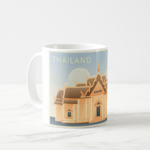 Thailands Buddhismus Kaffeetasse