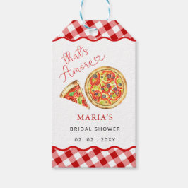 Thais Amore Italienisches Pizza Party Brautparty Geschenkanhänger