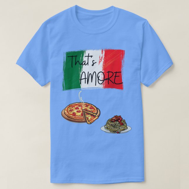Thais Amore Pizza Pasta Lover Italienische Küche I T-Shirt (Design vorne)