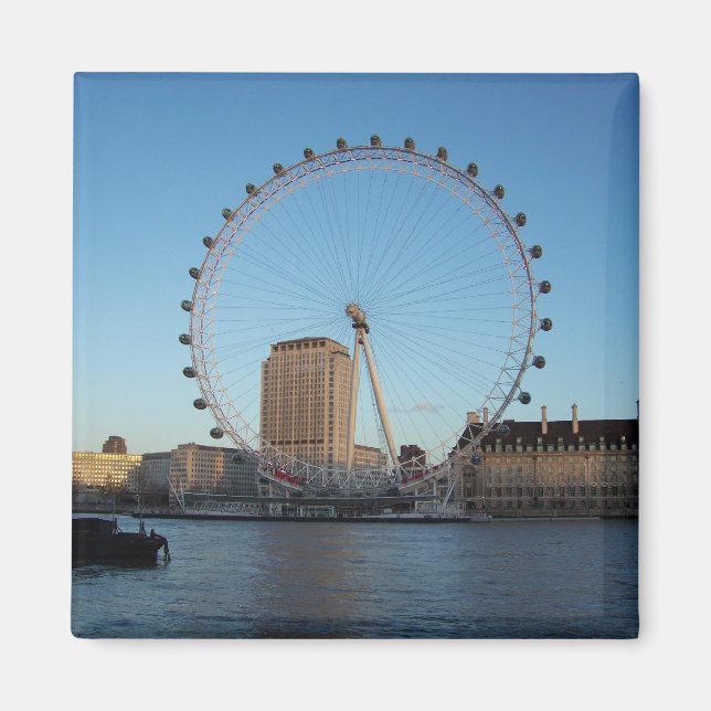 Thames & London Eye Magnet (Vorne)