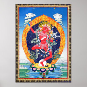 Thangka Vajravarahi Poster - Druck