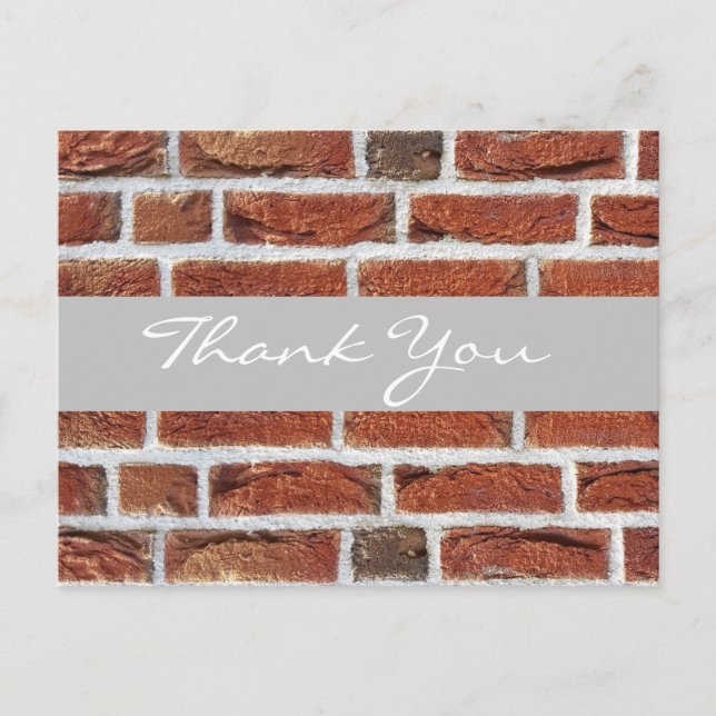 Thank To new Customer. Postkarte (Vorderseite)