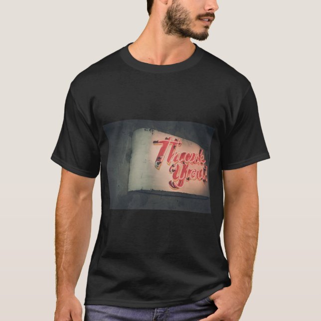 Thank You Appreciation Message T-Shirt (Vorderseite)