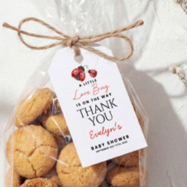 Thank You Baby Shower Love bug Geschenkanhänger