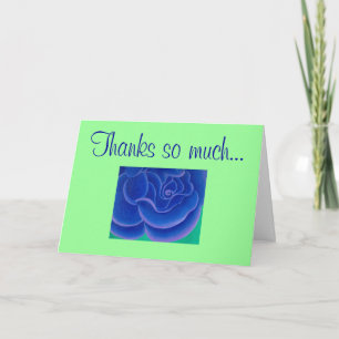 Thank You Card Dankeskarte