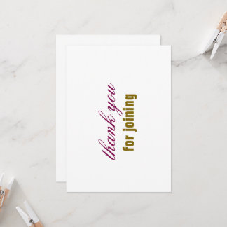 thank you card einladung