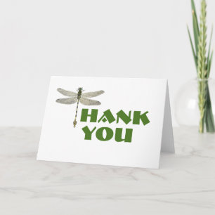 Thank You Card with Draquelly Dankeskarte