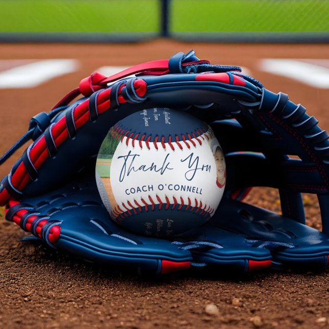 Thank You Coach Appreciation Photos & Team Roster Baseball (Thank You Coach Appreciation Photos & Team Roster Baseball)