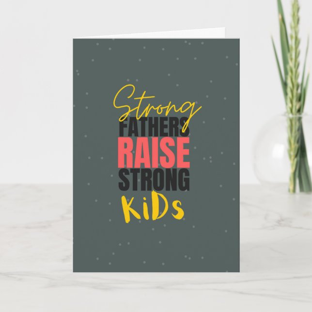 Thank You Dad – Heartfelt Father’s Day Card Karte (Vorderseite)