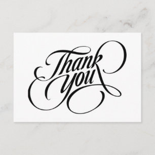 Thank You Dankeskarte