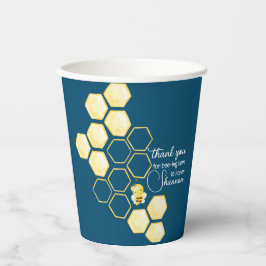 Thank You For Bee-ing Here Paper cup Pappbecher