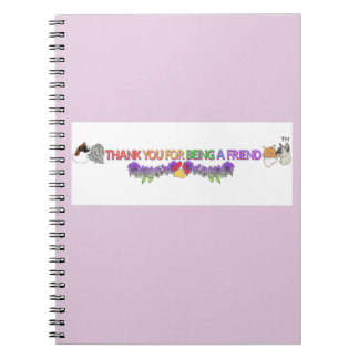 Thank You for Being a Friend Official Notebook Notizblock