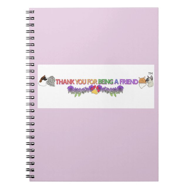 Thank You for Being a Friend Official Notebook Notizblock (Vorderseite)