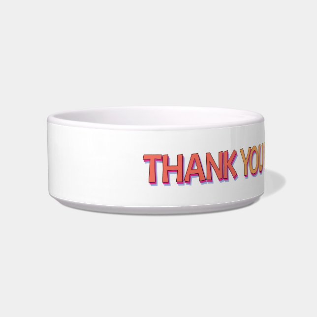 Thank You For Being a Friend Official PET BOWL Napf (Links)