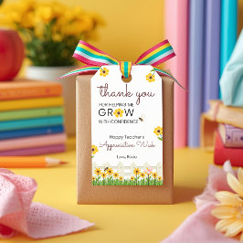 Thank You for Helping Me Grow with Confidence Geschenkanhänger