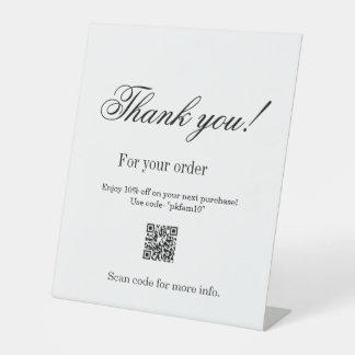 Thank you for purchase pink family business detail sockelschild