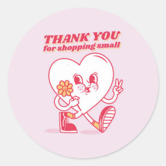 Thank you for shopping small sticker