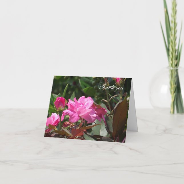 Thank you for your kindness note card dankeskarte (Vorderseite)