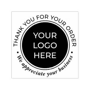 Thank You For Your Order Business Permastempel