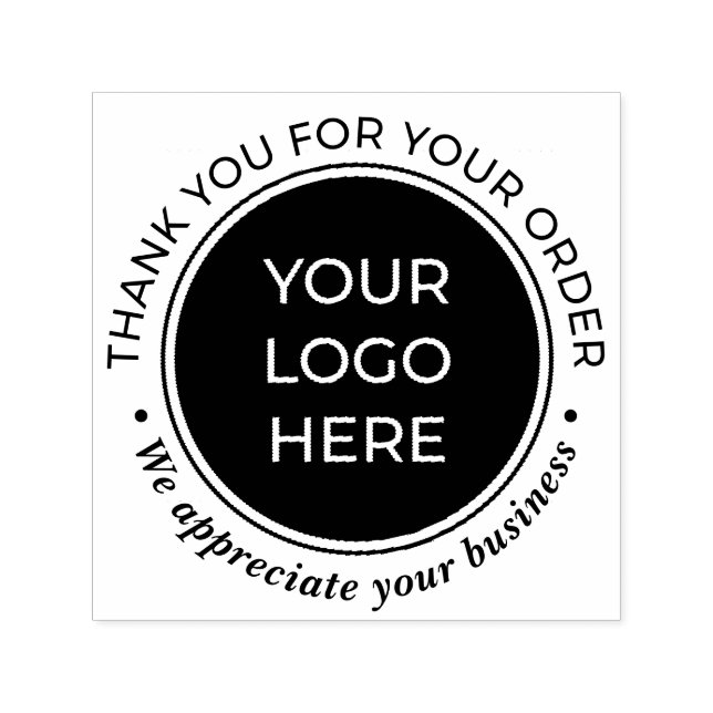 Thank You For Your Order Business Permastempel (Design)