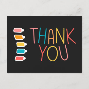 Thank You For Your Referral 3 Chiropractic Postkarte