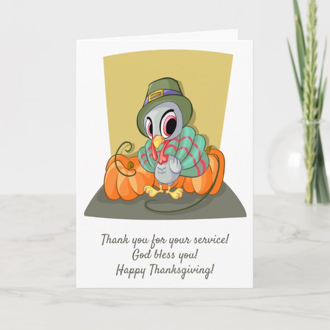 Thank you for your service dankeskarte (Vorderseite)