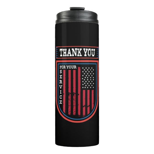 Thank You For Your Service Thermosbecher (Vorderseite)