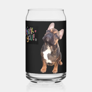 Thank you Französische Bulldogge Dosenglas