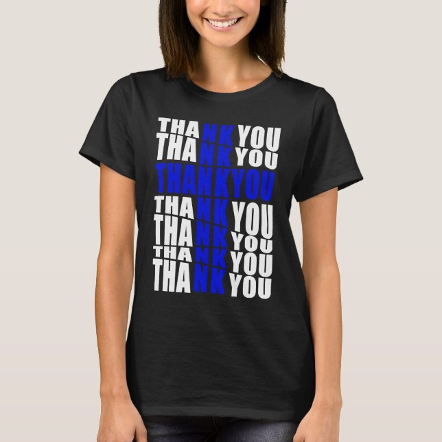Thank you God T-Shirt (Vorderseite)