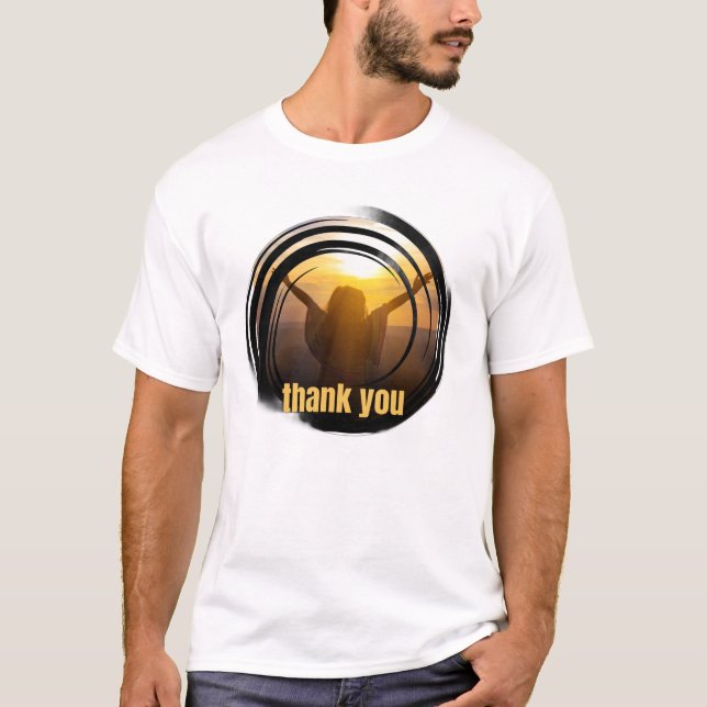 Thank You – Grateful Soul Rising T-Shirt (Vorderseite)