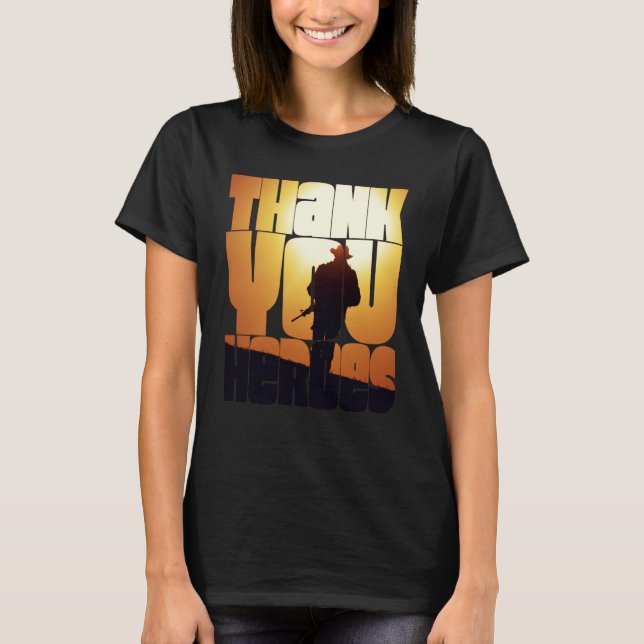 Thank You Heroes  6 T-Shirt (Vorderseite)