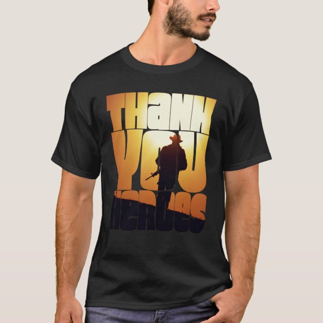 Thank You Heroes  6 T-Shirt (Vorderseite)