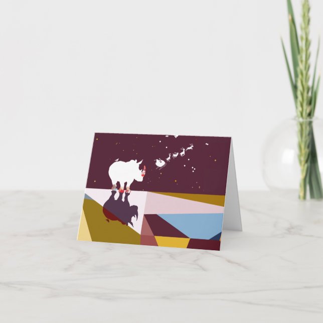 thank you santa feiertagskarte (Vorderseite)