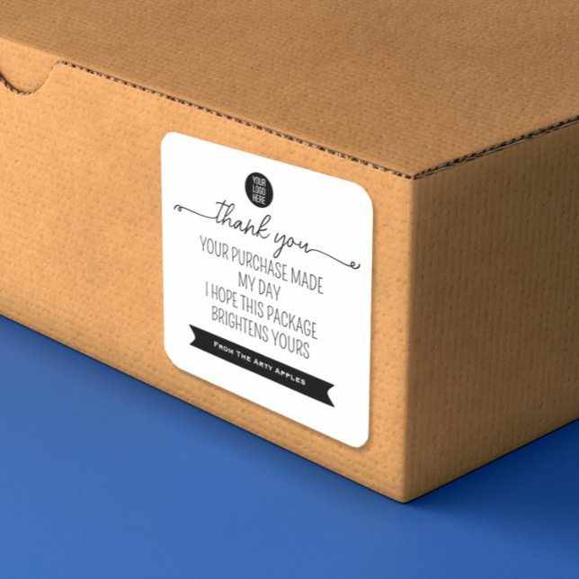 Thank You Sticker – Small Business Branding (Von Creator hochgeladen)