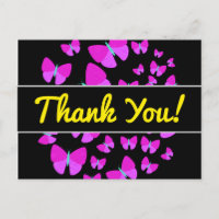"Thank You!" + Swarm of Artistic Butterflies