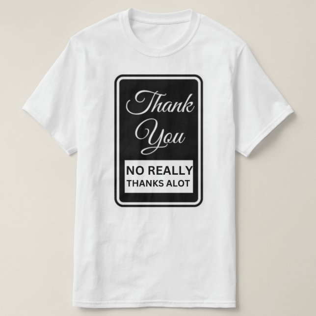Thank You T-Shirt (Design vorne)