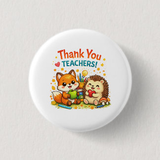 Thank You Teachers Button 