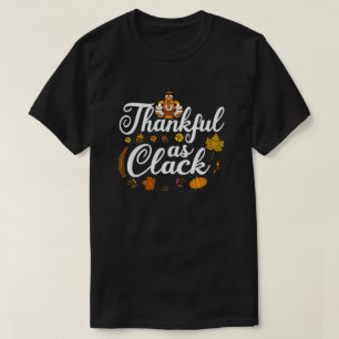 Thankful As Cluck Cute Turkey Funny T-Shirt