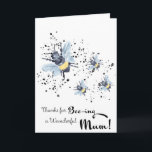 Thanks for being a wonderful mum karte<br><div class="desc">Thanks for being a wonderful mum Card.</div>
