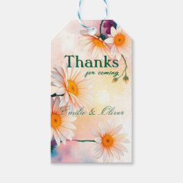 Thanks for coming and your name geschenkanhänger