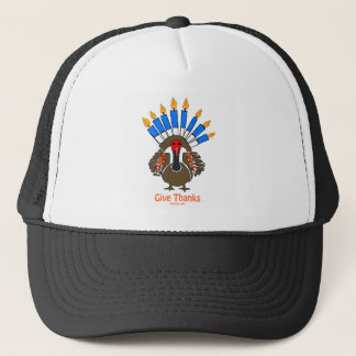 Thanksanukkah Thanksgivukkah Truthahn menorah Truckerkappe