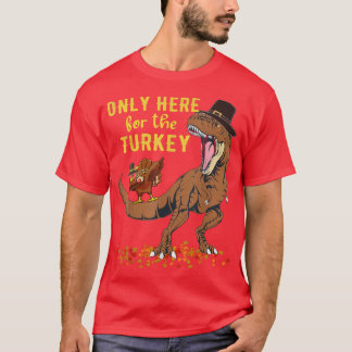 Thanksaurus Give Thanks Turkey Re Dinosaur Thanksg T-Shirt