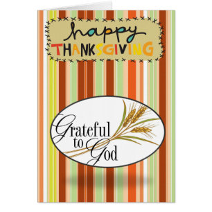 Thanksging Greeting Card