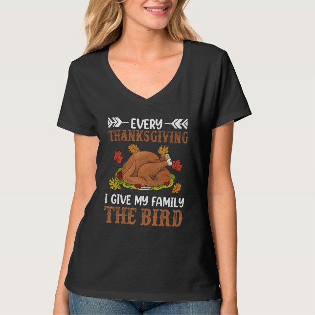 Thanksgiving 2022 Turkey Day Feast Harvest Blessin T-Shirt (Vorderseite)