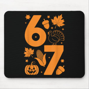 Thanksgiving 67-Shirt – Herbst Truthahn Mousepad