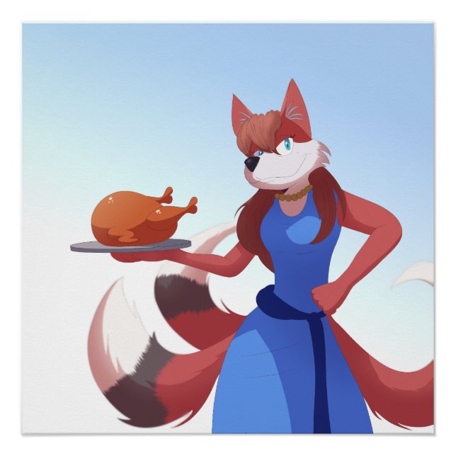 Thanksgiving Anton's Mom Poster (Vorderseite)