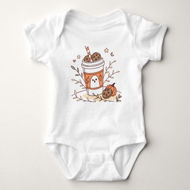 Thanksgiving baby clothes, custom baby bodysuit baby strampler (Vorderseite)